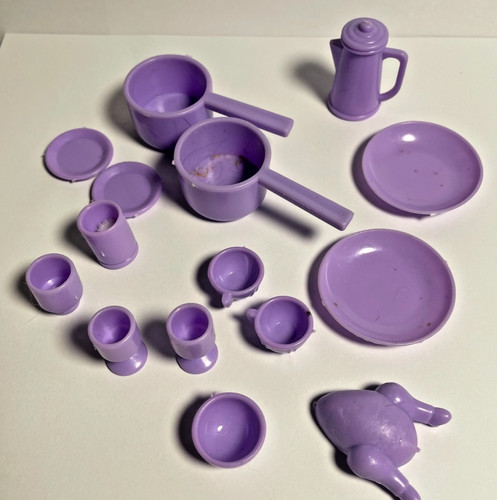 Mattel barbie lavender - 90's,