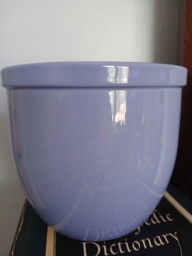 Lavender ceramic pottery - lavender, ceramic/pottery